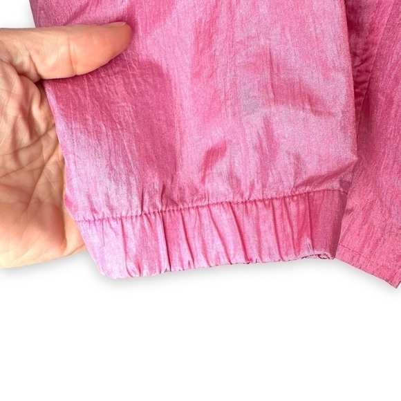 Vintage Windbreaker Pastel Colorblock Totes Pink, Mint, Lavender Women's Size XL - Picture 4 of 8